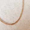 18k Gold Filled 2.0mm thickness Cuban Chain