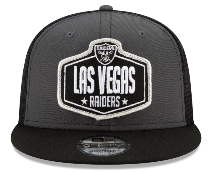 New Era Las Vegas Raiders Throwback Mens Crew (Grey/Black)