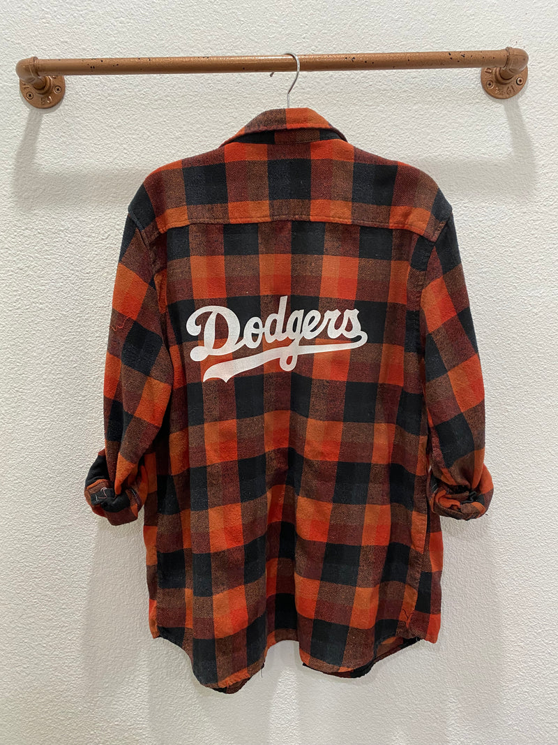 Dodger Flannel- Red/Black – LUDIC