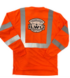 Shield Longshoreman Union Hi-Vis Neon Orange