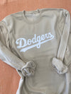 Custom Team Pullover-Sand or Army Green with White Logo