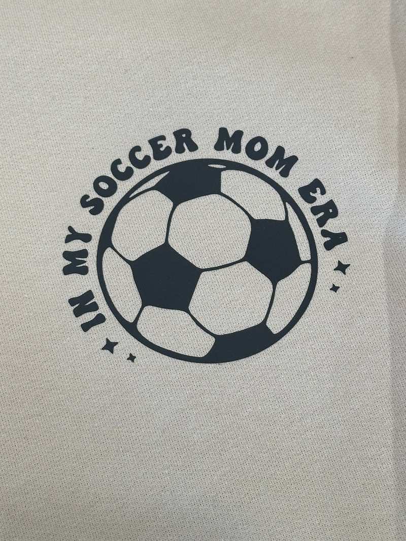 In My Soccer Mom Era Crew Neck-Multiple Color Options