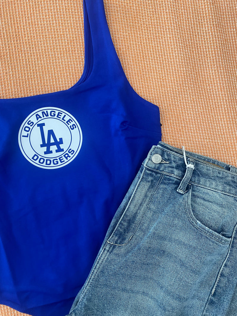 Dodger Bodysuits-Dodger Blue