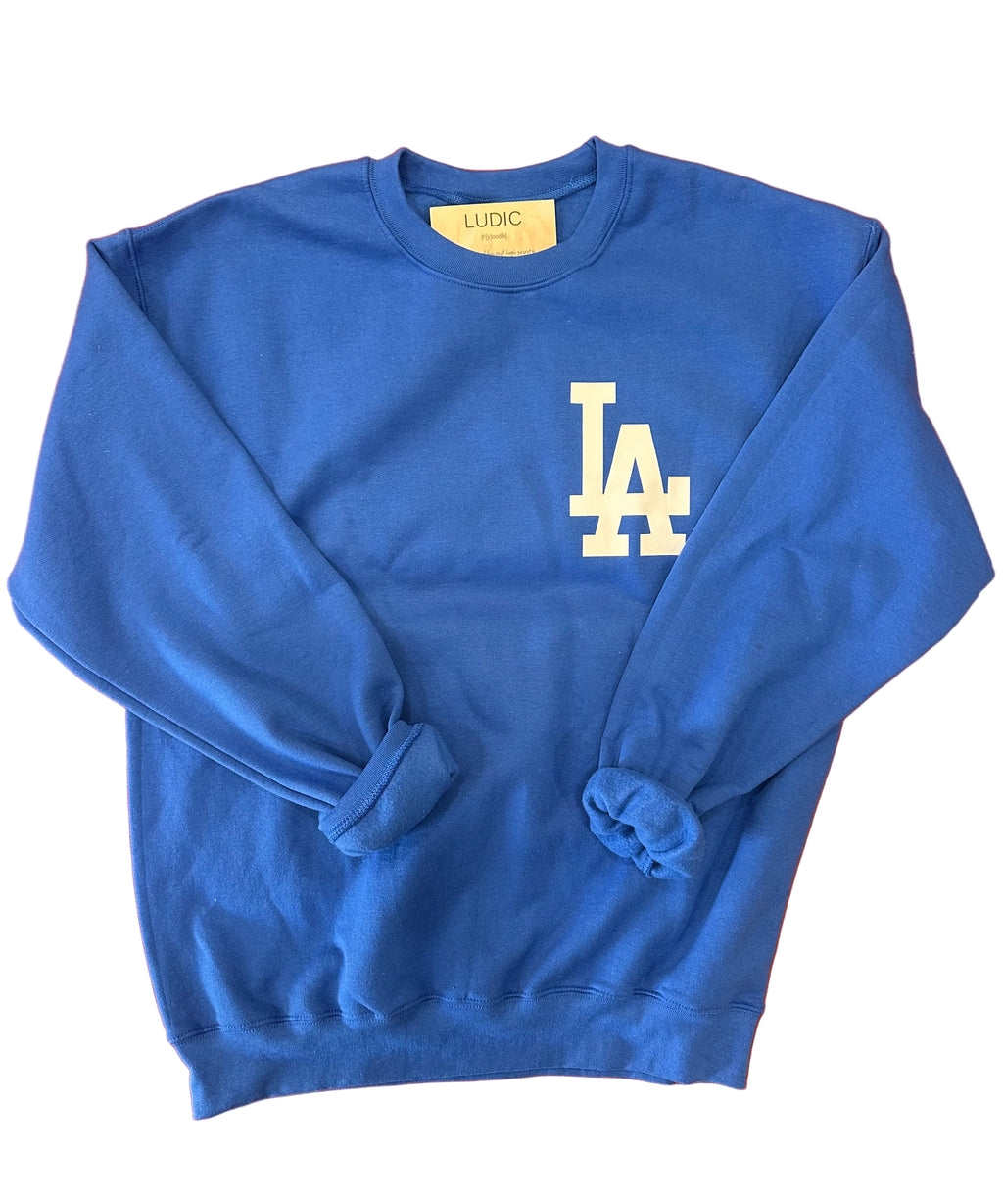 Los Angeles Dodgers Crew Neck- Dodger Blue