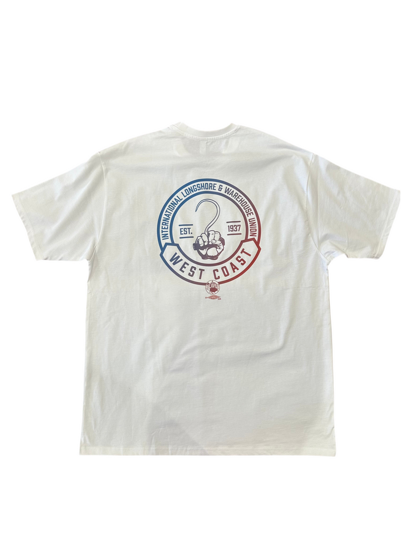 ILWU West Coast Tee in White