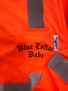 BlueCollar Babe LS High Visibility Saftey Orange