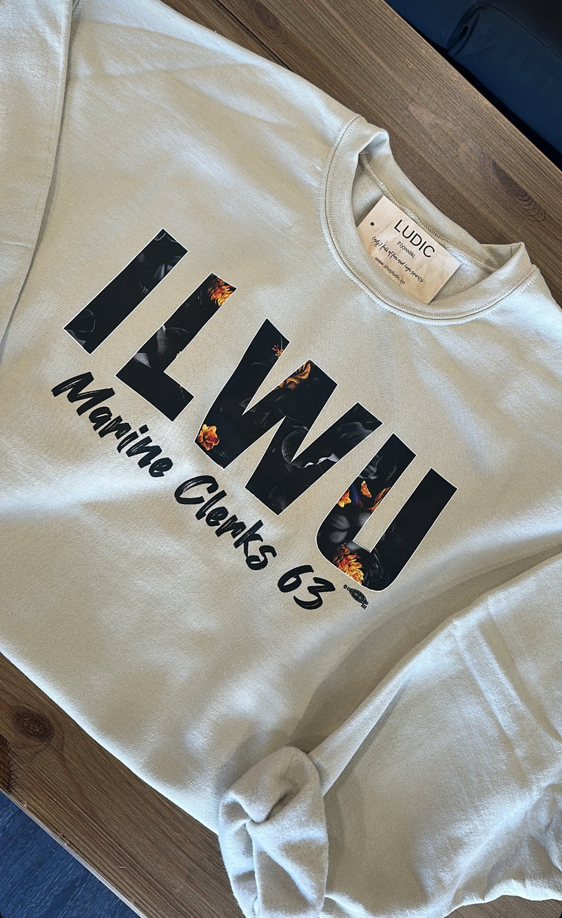 Marine Clerks 63 Maui Print Crew-Unisex