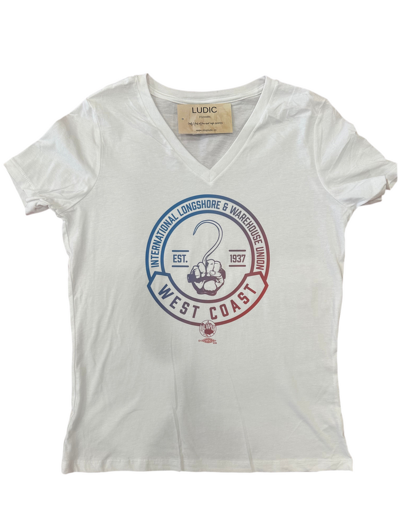 ILWU West Coast Tee- White