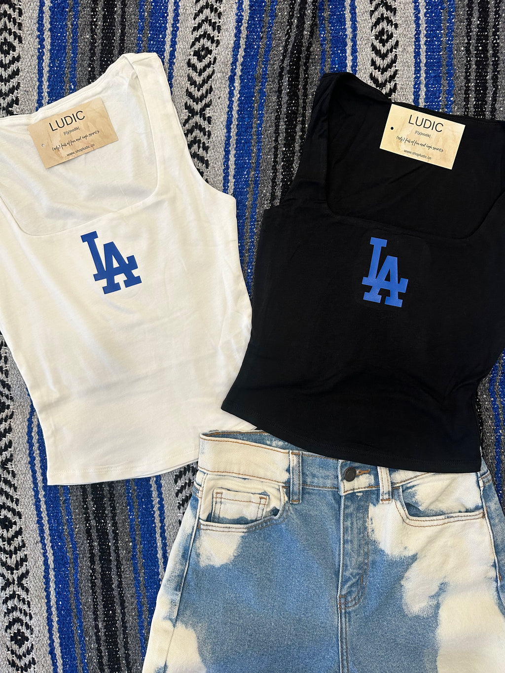 LA Tank- White