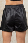 Need Me Faux Leather Shorts