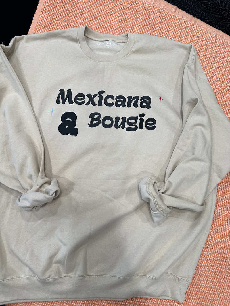 Mexicana & Bougie Sand  Crew Neck