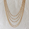 18k Gold Filled Classic Figaro Chain Necklace