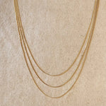 18k Gold Filled Dainty Chain Necklace-