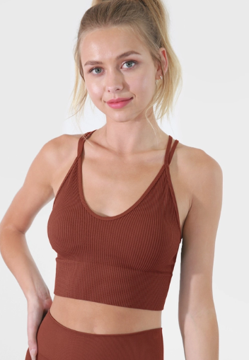 Zoey Strappy Cut Out- Mahogany