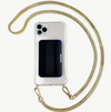 Crossbody iPhone Case - Royal (Gold Chain)