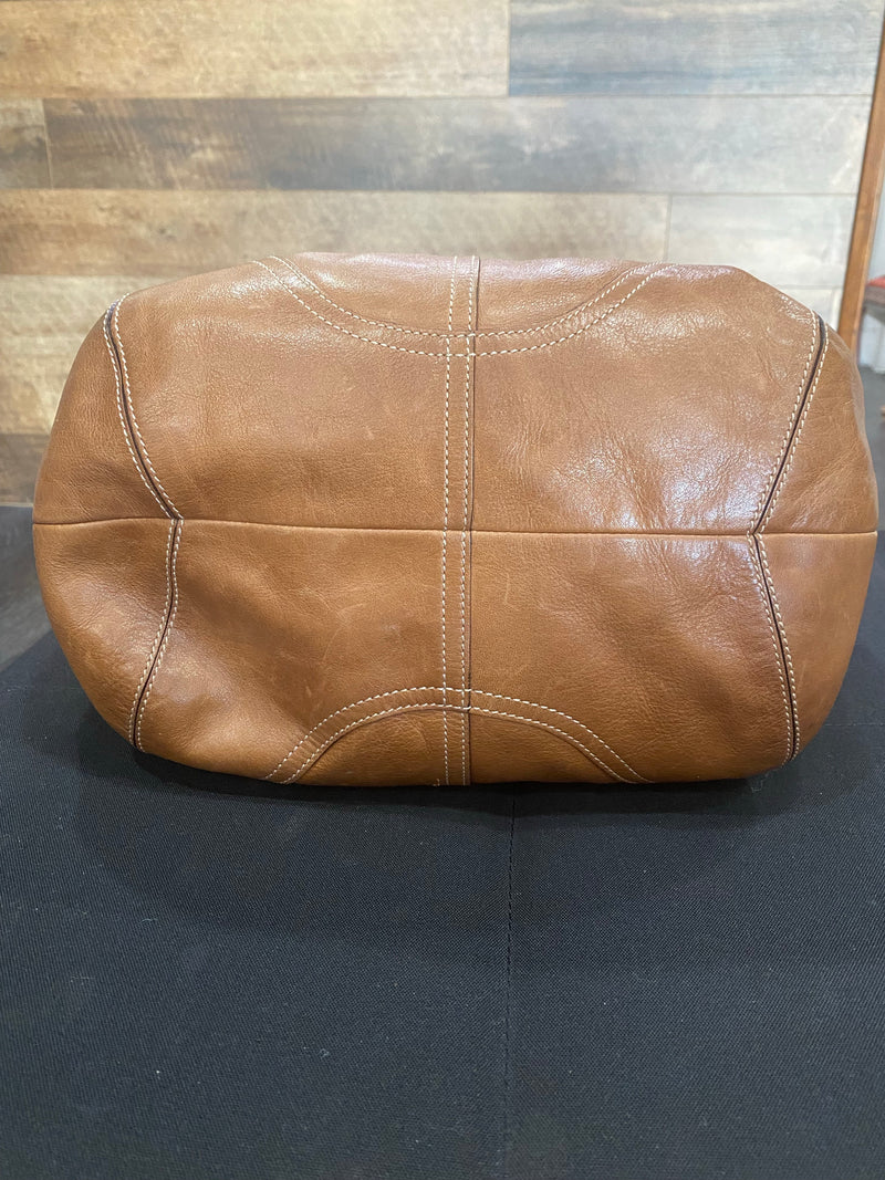 COACH Hobo Tan Leather Handbag