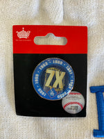 Dodgers 7x Champion Pin